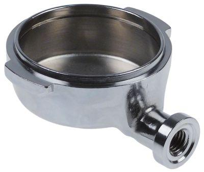 Siholder Messing forkromet ID ø 62mm Udløb 3/8