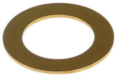 Underlagsskive ID ø 16mm UD ø 26mm Messing Materialestyrke 1mm VPE 1 Stk.