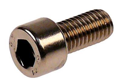 Cylinderhovedskrue DIN 912/ISO 4762 Gevind M10 L 30mm CNS SW 8 Gevind L 16mm VPE 1 Stk.