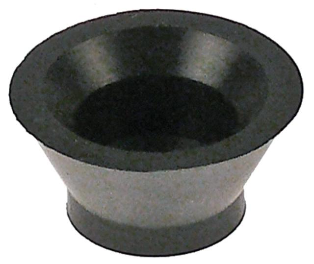 Apparatfod Gummi ø 28mm H 14mm Boring ø 65mm VPE 1Stk.