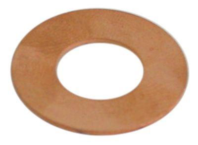 Skive ID ø 124mm UD ø 25mm Materialestyrke 1mm