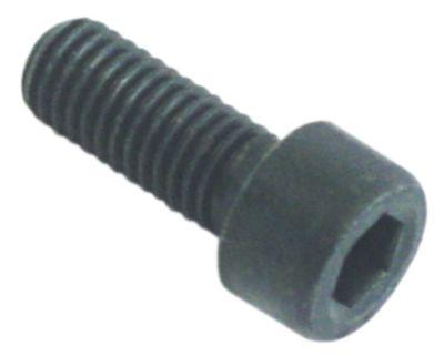 Cylinderhovedskrue DIN 912/ISO 4762 Gevind M8 Stål galvaniseret SW 6 Gevind L 16mm VPE 1Stk.
