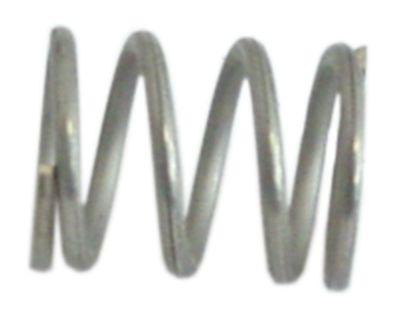 Trykfjeder ø 164mm L 21mm Trådtykkelse ø 2mm