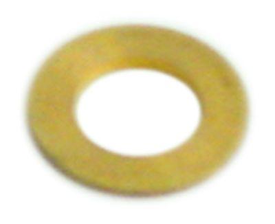 Underlagsskive ID ø 8mm UD ø 14mm Messing Materialestyrke 1mm
