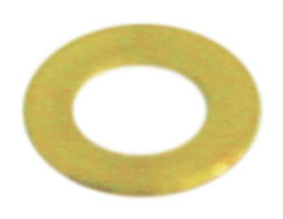 Underlagsskive ID ø 85mm UD ø 15mm Messing Materialestyrke 1mm VPE 1Stk.