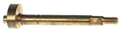 Kamaksel Gevind M6 Messing H 17mm L 873mm B 22mm Aksel ø 8mm Akseholder ø 66mm