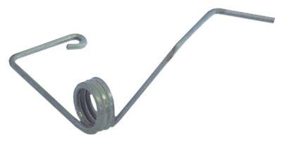 Drejefjeder ø 118mm Trådtykkelse ø 15mm L1 23mm L2 7mm L3 25mm
