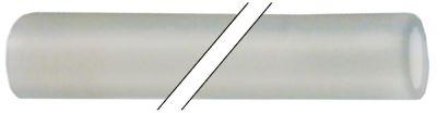 Silikoneslange ID ø 12mm UD ø 18mm L 5m transparent T.maks. 200°C Arbejdstryk trykfri