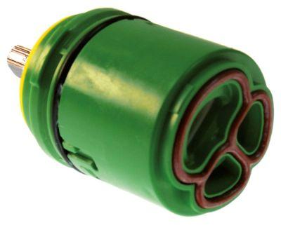 Keramikpatron H1 416mm H2 495mm H3 70mm D1 ø 385mm D2 ø 35mm uden låsestift passer til KWC