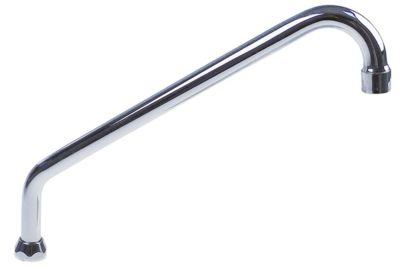 HU-udløb Rør ø 18mm GEV Serie CLASSIC Udhæng 300mm Udløbshøjde 190mm