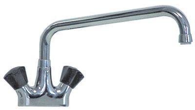 bridge mixer tap projection 350mmspout height 85mm 3/4
