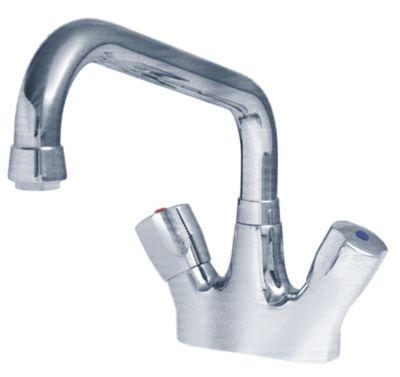bridge mixer tap projection 300mmspout height 150mm tap head 3/4