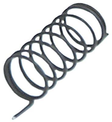 Drejefjeder L1 35mm L2 108mm L3 19mm ø 52mm Trådtykkelse ø 43mm IP højre