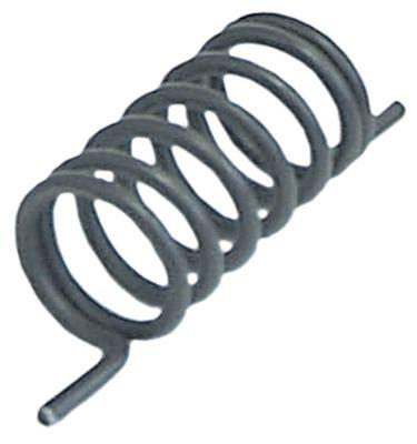 Drejefjeder L1 30mm L2 95mm L3 30mm ø 52mm Trådtykkelse ø 62mm IP højre