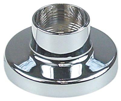 Rosette  - forkromet Tilslutning 26x18G IP  -