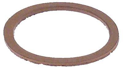 Pakning ID ø 38mm H 2mm til tømningshane Slange  udv.-ø 46mm