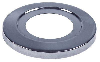 Rosette ID ø 60mm H 13mm til tømningshane Slange  udv.-ø 120mm