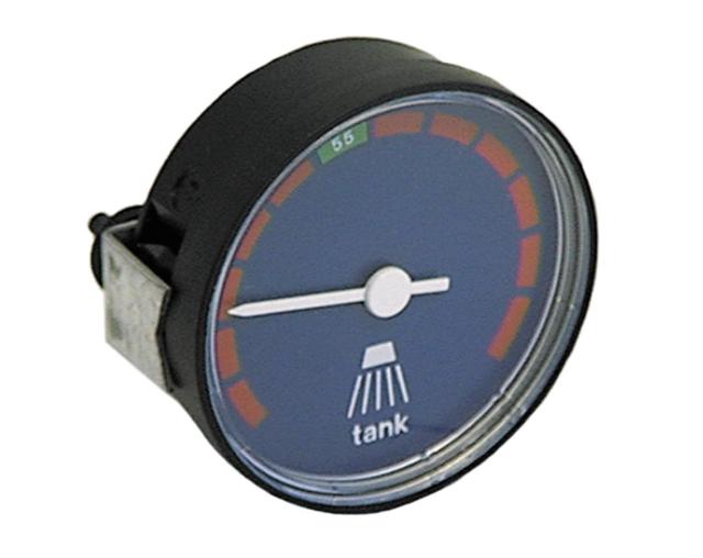Termometer Kapillærrør 2500mm Føler ø 6mm Indbygning ø 60mm T.maks. 55°C Føler L 13mm