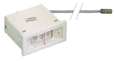 Termometer Kapillærrør 1500mm Føler ø 8mm Indbygningsmål 58x25,5mm Føler L 22mm