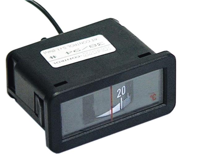 Termometer 0-120°CAnalog 58x25,5 mm.