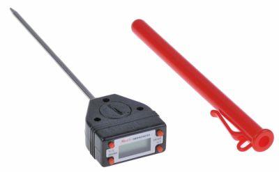 Indstikstermometer L 173mm Føler L 120mm NTC -50 til +300°C Visning digital