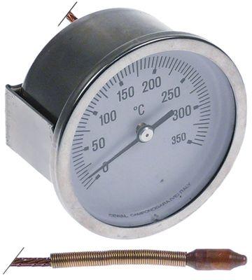 Termometer Kapillærrør 1500mm Føler ø 65mm Indbygning ø 60mm T.maks. 350°C Føler L 28mm