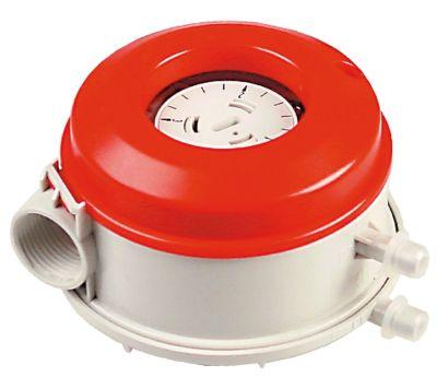 Pressostat Trykområde Indstillelig 0,2-3mbar Tilslutning 6mm Tryktilslutning horisontal