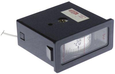 Termometer Kapillærrør 2530mm Føler ø 6mm Indbygningsmål 58x25,5mm Føler L 60mm