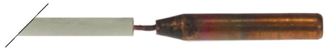 Termometer Kapillærrør 1500mm Føler ø 6mm Indbygning ø 52mm T.maks. 120°C Føler L 36mm