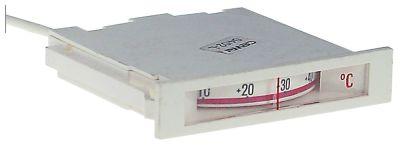 Termometer Kapillærrør 330mm Føler ø 85mm Indbygningsmål 62x11mm Føler L 22mm -40 til +40é