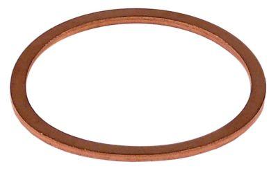 Pakning Kobber ID ø 42mm H 2mm Udvendig ø 49 til gevind 1¼