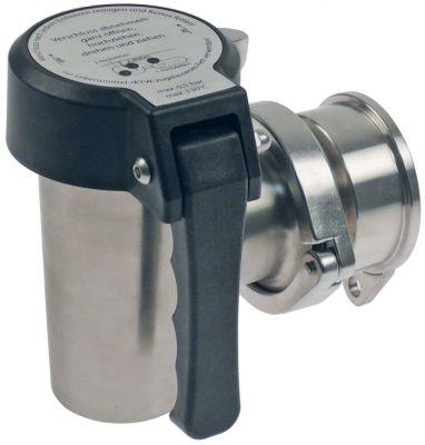 drain tap connection  connection ø 59mm A 120mmB 70mm stainless steel O-ring seal