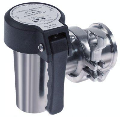 Tømningshane Messing forkromet O-ring tætnende A 100mm B 50mm ø 47mm
