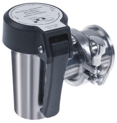 Tømningshane Messing forkromet O-ring tætnende A 120mm B 63mm ø 59mm