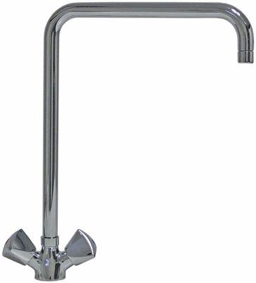 Et-huls blandingsbatteri GEV CLASSIC Armatur Keramikoverdel Udløbslængde 300mm CF-406 1/2