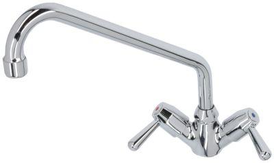 Et-huls blandingsbatteri Armatur Gastrofit Udhæng 250mm Udløbshøjde 200mm Bordboring ø 3/4