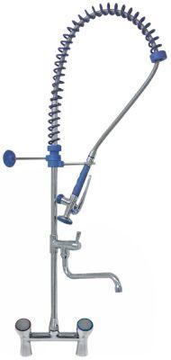 pre-rinse unit with bridge mixer tap tap head 1/2
