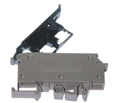 Sikringsholder DIN-skinne 35mm 0,5-6mm² Type WK4/THSI 5 U/V0 WIELAND Mærkespænding 600V