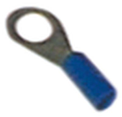 Ringkabelsko Cu gal Sn blå T.maks. 75°C 1,5-2,5mm² Størrelse M6 ø6,5mm Isolering PVC VPE 1