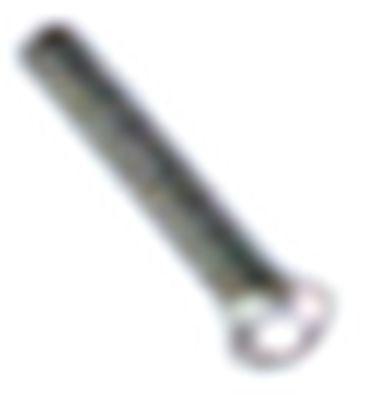 Ledningstylle Cu gal Sn L 10mm T.maks. 110°C 1mm² VPE 100Stk.