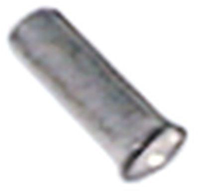 Ledningstylle Cu gal Sn L 12mm T.maks. 110°C 10mm² VPE 100 Stk.
