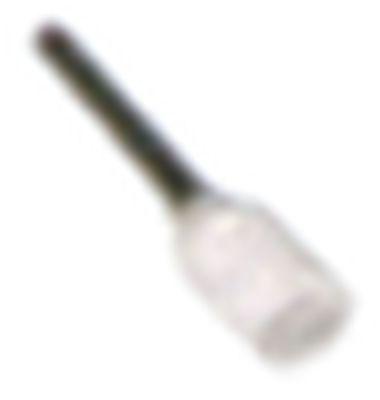 Ledningstylle Cu gal Sn hvid T.maks. 110°C 75mm² Længde 10mm + krave Isolering PVC VPE 100 Stk.