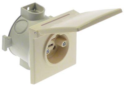 power socket PERILEX flush-mounted 5-polecontacts 3P+N+E max. 16A max 400V