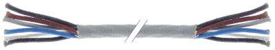 Silikonekabel MA-CNVAS 25mm² 5-polet grå VPE 5m Mærkespænding 300/500V Kontrolspænding 2000V