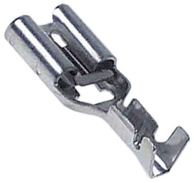 Kabelsko Faston 6,3x0,8mkabel 0,5-1,0mm² 
