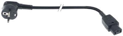 Køleenheds-forsyning 1mm² 3-polet 2-polet + jordforbindelse T70 H05VVF CEE7/7 - C15