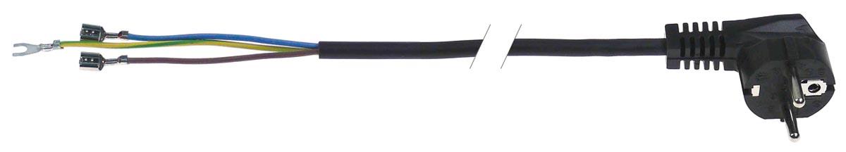 device cable 1 mm² 3 -poles l 1400 mm countries a/b/d/f/i