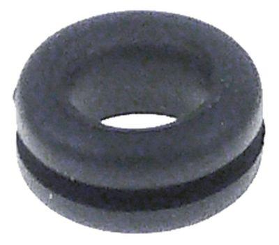 Kabelgennemføringstylle Neopren ID ø 10mm Indbygning ø 12mm -30 til +120°C VPE 1 Stk.