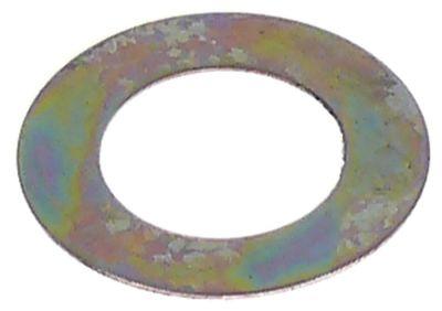 Underlagsskive ID ø 85mm UD ø 14mm Stål Materialestyrke 3mm VPE 1Stk.