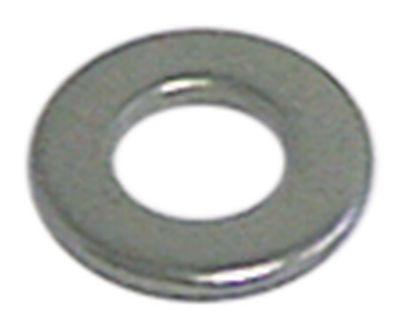 Underlagsskive ID ø 64mm UD ø 12mm CNS DIN 125A Materialestyrke 16mm VPE 20Stk. til gevind M6